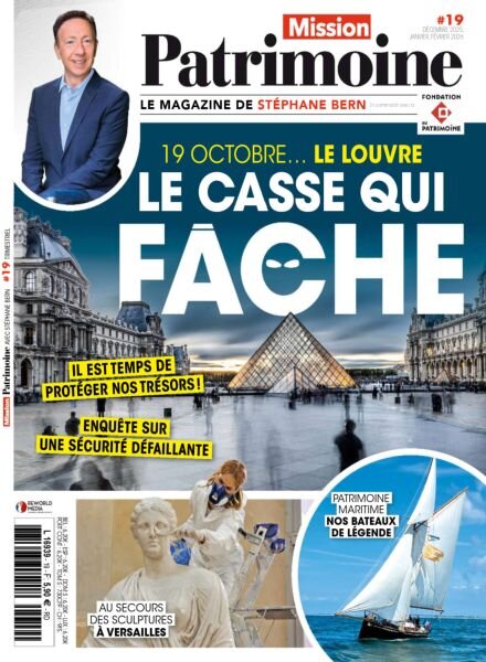 Mission Patrimoine – Decembre 2025 – Janvier-Fevrier 2026 Cover