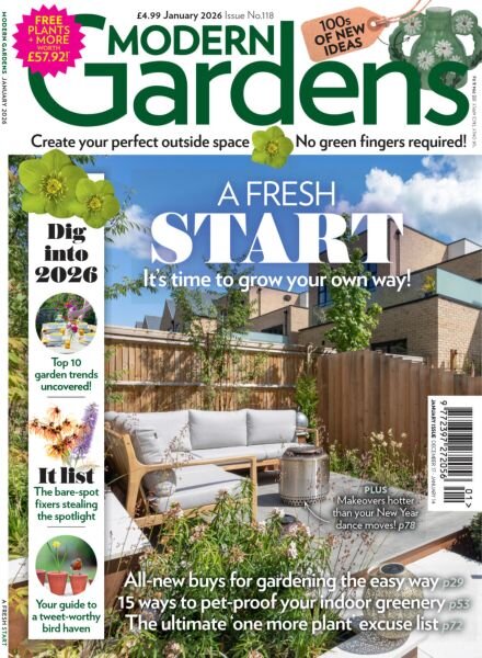 Modern Gardens – January 2026 Cover
