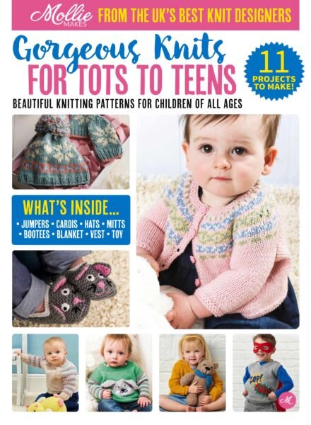 Mollie Makes Presents – Gorgeous Knits for Tots to Teens 2025 Cover