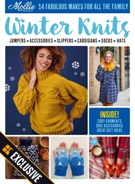 Mollie Makes Presents – Winter Knits 2025 Cover