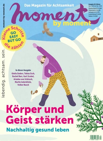 moment by moment – Winter 2025-2026 Cover