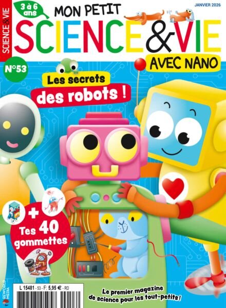 Mon Petit Science & Vie avec Nano – Janvier 2026 Cover