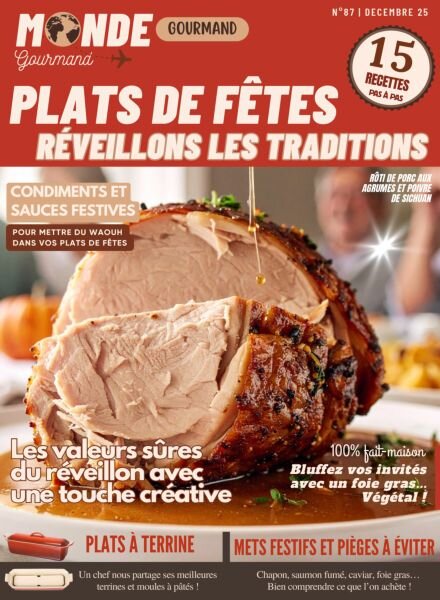 Monde Gourmand – Decembre 2025 Cover