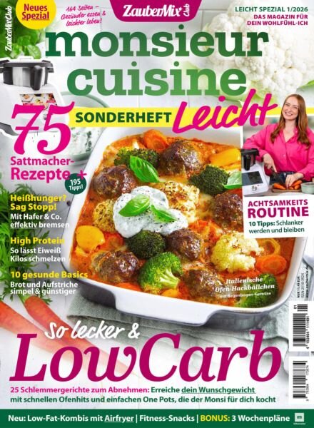 Monsieur Cuisine by Zaubermix – Januar 2026 Cover