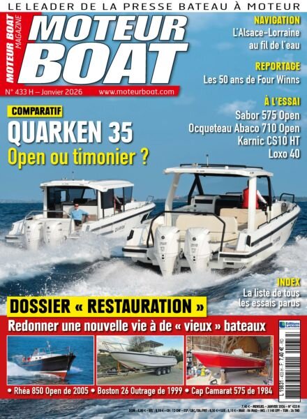 Moteur Boat – Janvier 2026 Cover