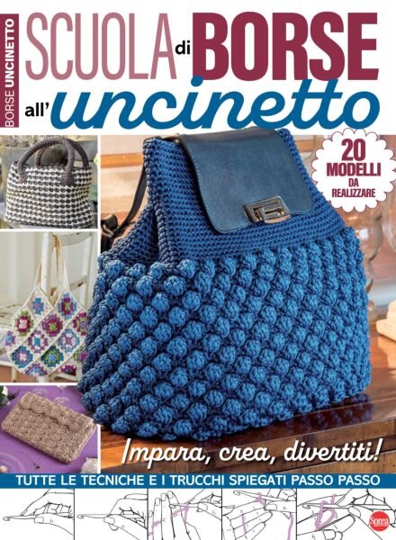 Motivi all’Uncinetto Borse – Dicembre 2025 – Gennnaio 2026 Cover
