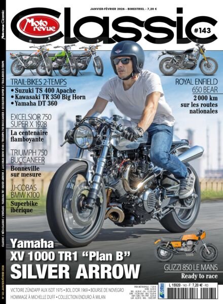 Moto Revue Classic – Janvier-Fevrier 2026 Cover