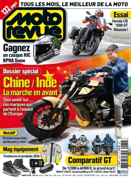 Moto Revue – Janvier 2026 Cover