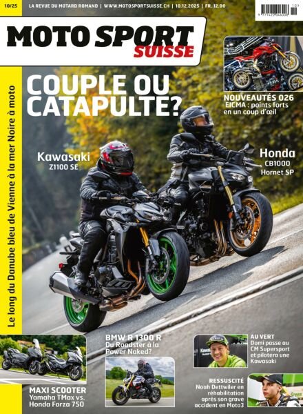 Moto Sport Suisse – 10 Decembre 2025 Cover