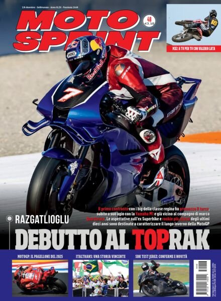Moto Sprint – 2 Dicembre 2025 Cover