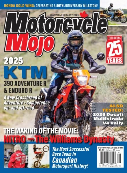 Motorcycle Mojo – January-February 2026 Cover