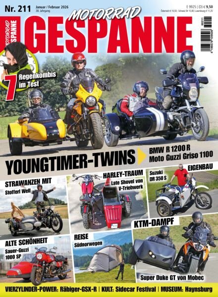 Motorrad Gespanne – Januar-Februar 2026 Cover