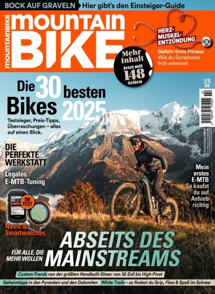 MountainBIKE – Januar-Februar 2026 Cover