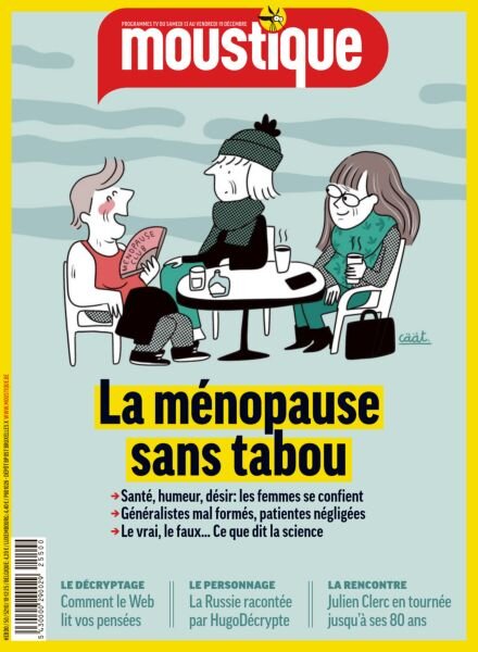 Moustique Magazine – 10 Decembre 2025 Cover