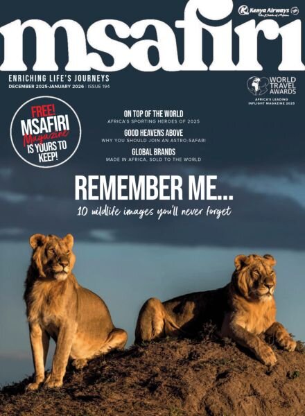 Msafiri – December 2025 – January 2026 Cover