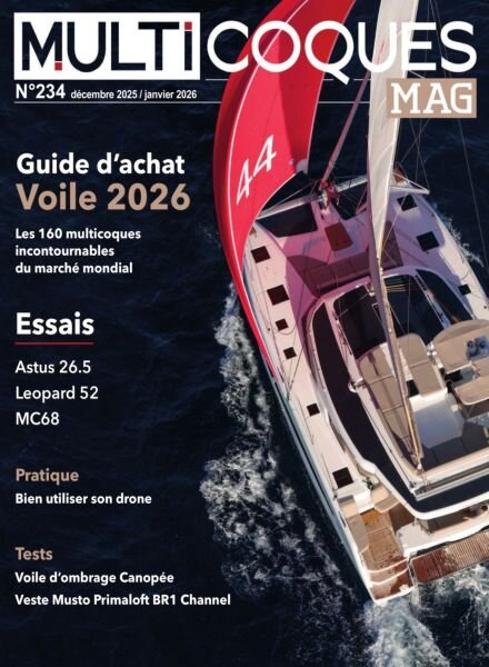 Multicoques Mag – Decembre 2025 – Janvier 2026 Cover