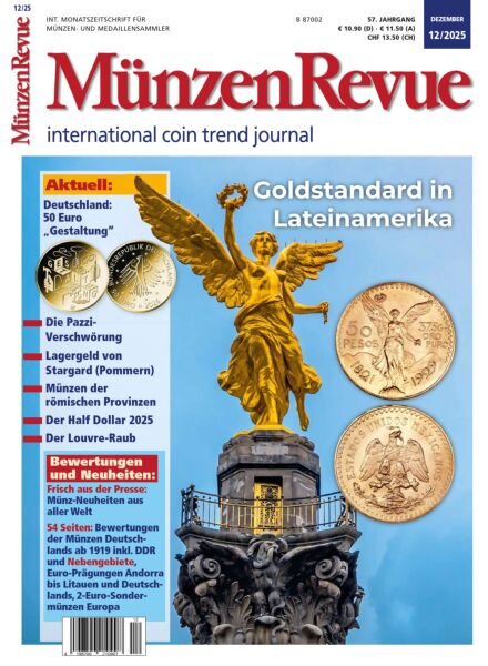 MunzenRevue – Dezember 2025 Cover