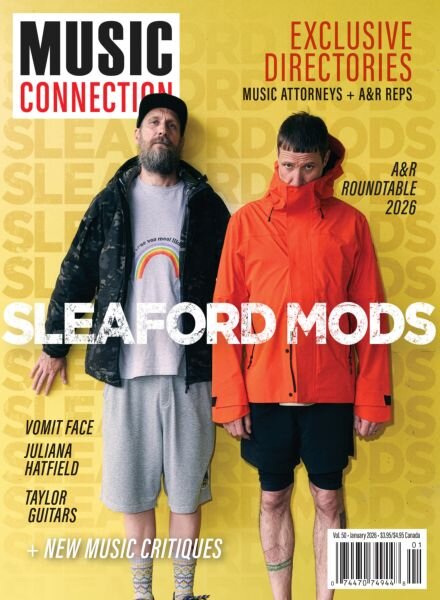 Music Connection – January 2026 Cover