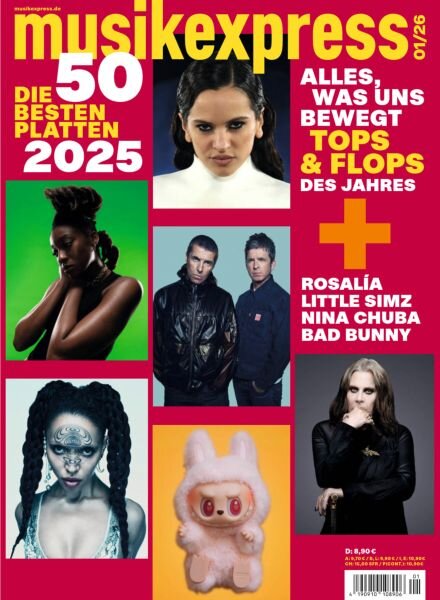 Musikexpress – Januar 2026 Cover