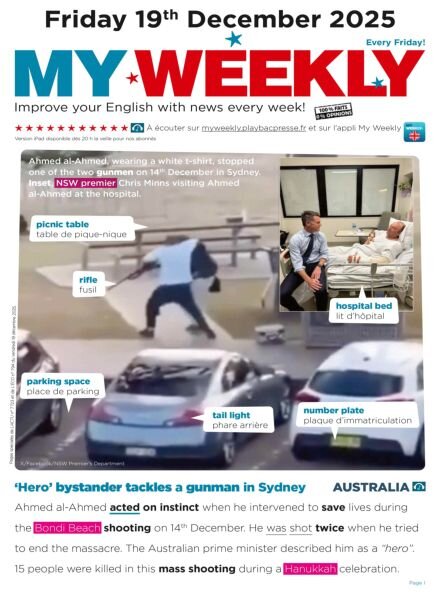 My Weekly fr – 19 Decembre 2025 Cover