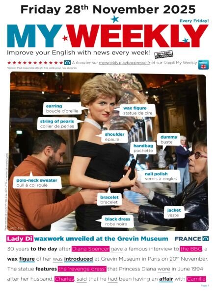 My Weekly fr – 28 Novembre 2025 Cover