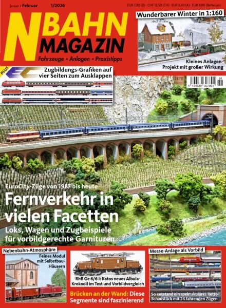 N-Bahn Magazin – Januar-Februar 2026 Cover