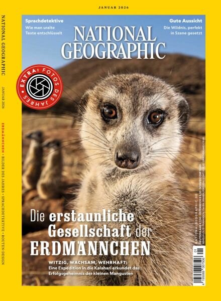 National Geographic Germany – Januar 2026 Cover
