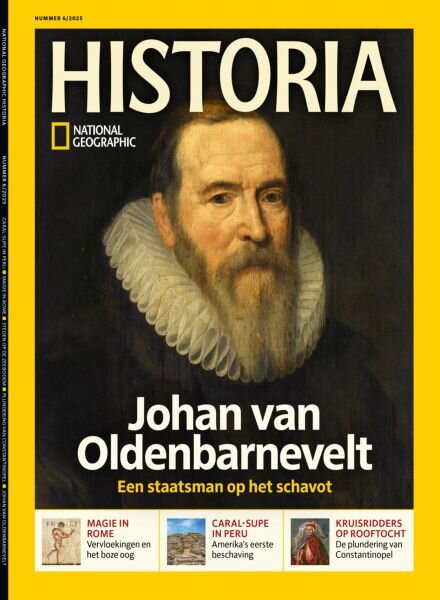 National Geographic Historia Netherlands – December 2025 Cover