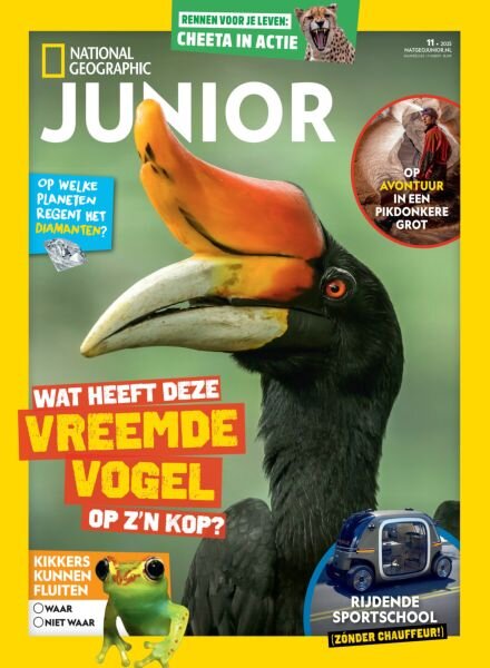 National Geographic Junior Nederland – December 2025 Cover