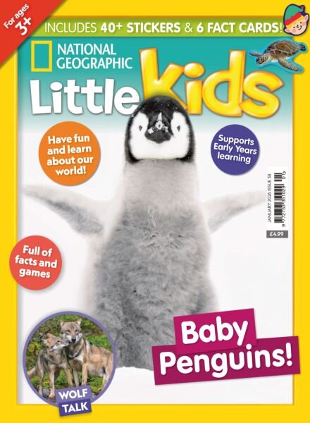 National Geographic Little Kids UK – Issue 38 2025 Cover