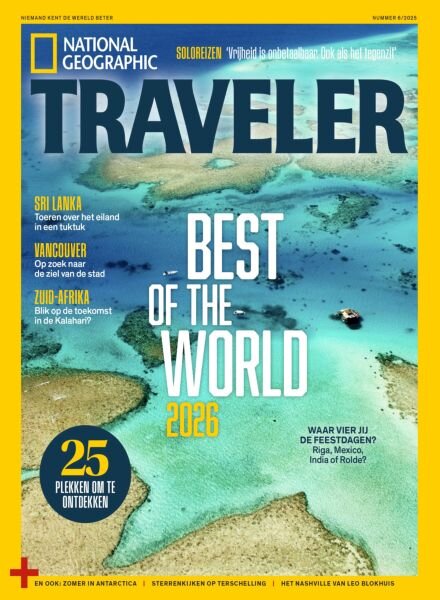 National Geographic Traveler Nederland – November 2025 Cover