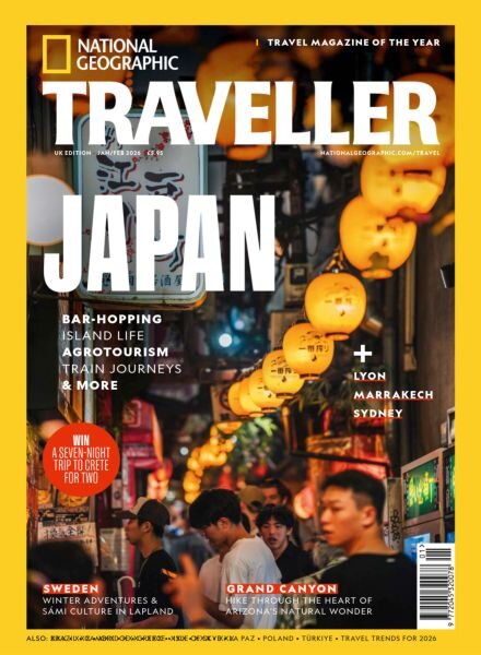 National Geographic Traveller UK – January-February 2026 Cover