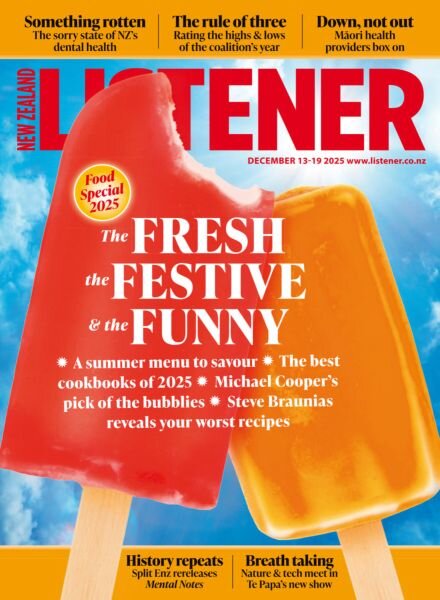 New Zealand Listener – 7 December 2025 Cover