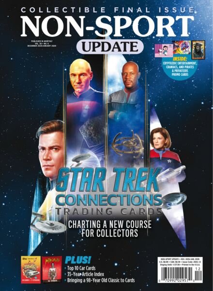 Non-Sport Update – December 2025 – January 2026 Cover