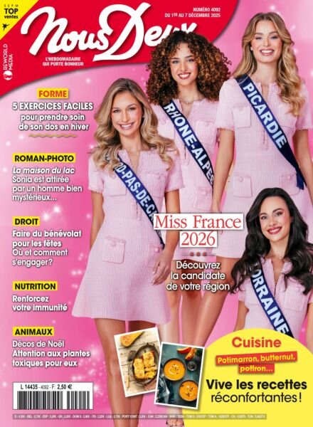 Nous Deux – 1 Decembre 2025 Cover