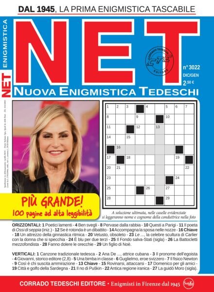 Nuova Enigmistica Tascabile – Dicembre 2025 – Gennaio 2026 Cover