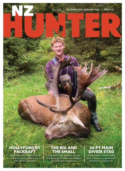 NZ Hunter – Issue 110 2025 Cover