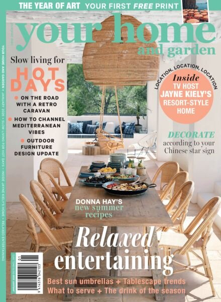 NZ Your Home & Garden – January 2026 Cover