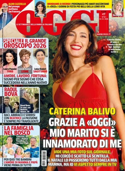 Oggi – 2 Gennaio 2026 Cover