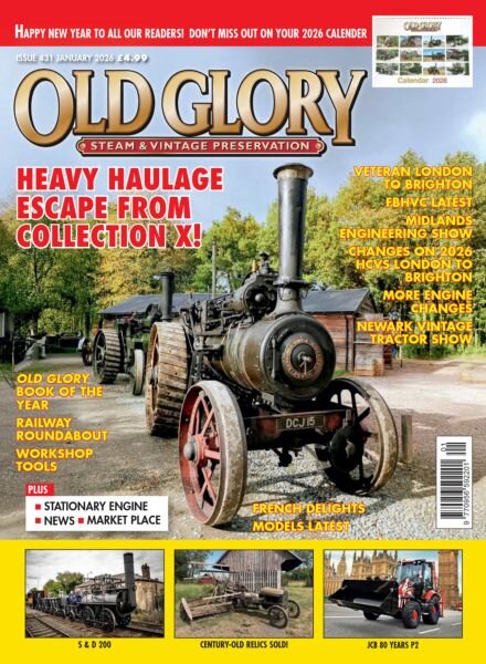 Old Glory – January 2026 Cover