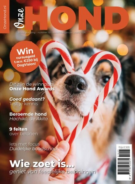 Onze Hond – December 2025 – Januari 2026 Cover