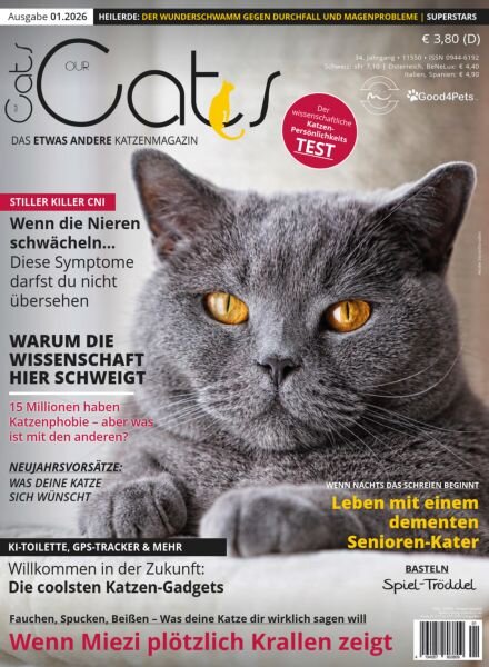 Our Cats – Januar 2026 Cover