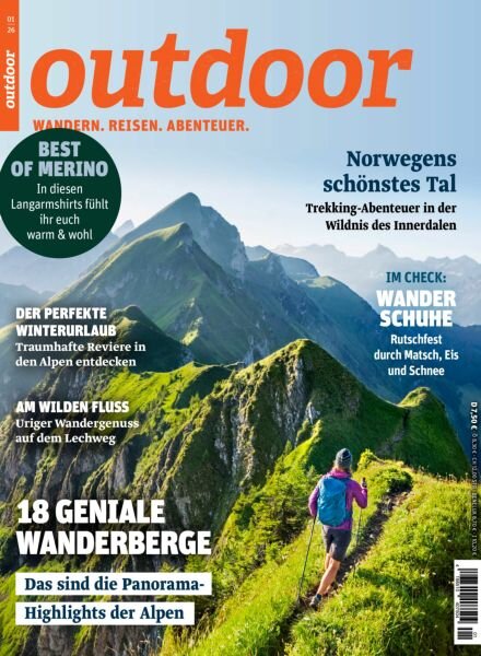 Outdoor – Januar 2026 Cover