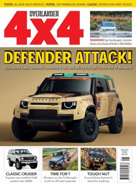 Overlander 4×4 – January 2026 Cover