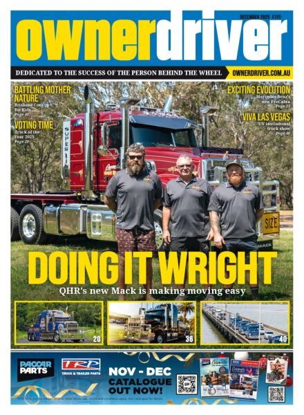 Owner Driver – Issue 395 2025 Cover