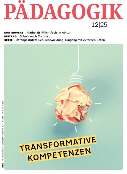 Padagogik – Dezember 2025 Cover