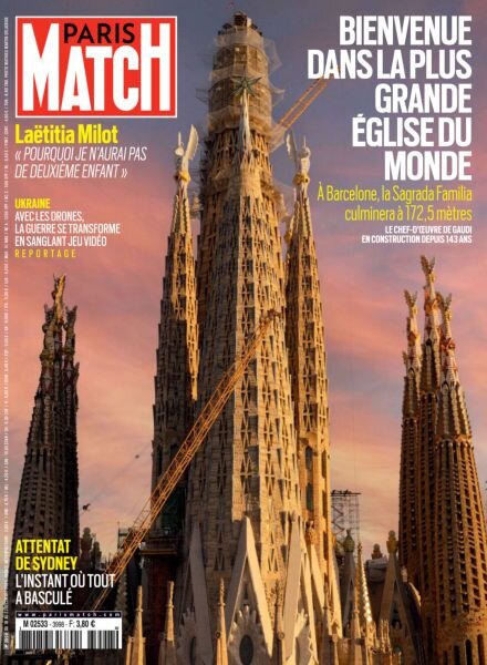 Paris Match – 18 Decembre 2025 Cover
