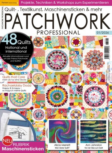 Patchwork Professional – Dezember 2025 Cover