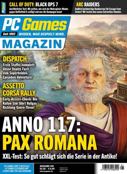 PC Games Germany – Januar 2026 Cover