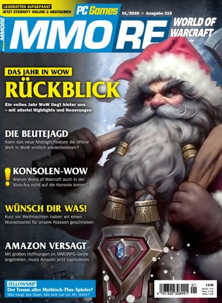 PC Games MMORE – Januar 2026 Cover